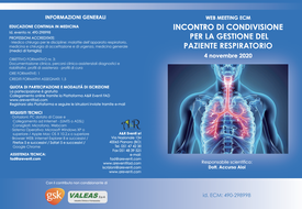 Course Image Incontro di condivisione per la gestione del paziente respiratorio