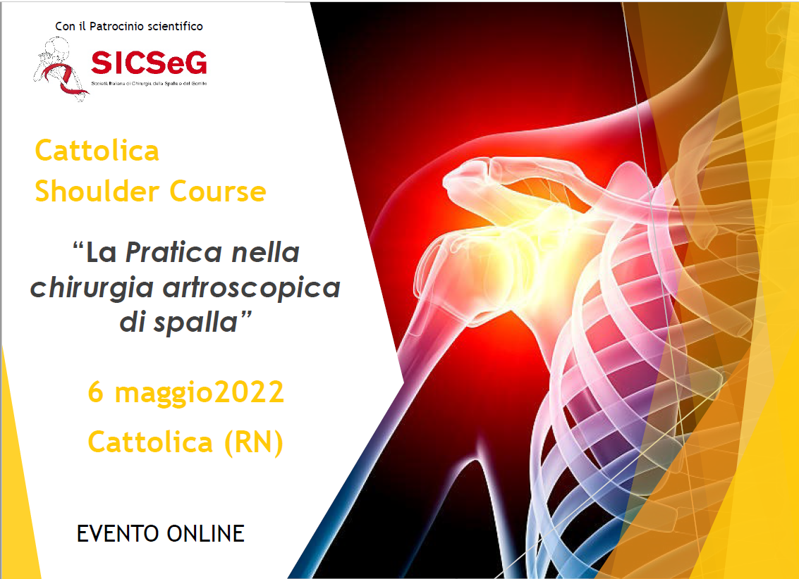 Course Image Cattolica Shoulder Course - “La Pratica nella chirurgia artroscopica di spalla”